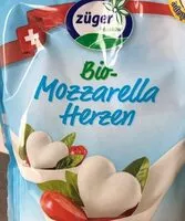 Mängden socker i Mozzarella herzen