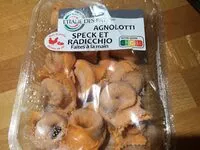 Mängden socker i Agnolotti speck et radicchio
