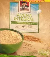 Mängden socker i Avena integral