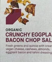 Mängden socker i Crunchy Eggplant Bacon Chop Salad