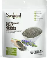 Mängden socker i Raw organic chia seeds