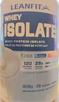 Mängden socker i Leanfit Whey Isolate