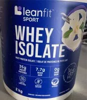 Mängden socker i Whey isolate