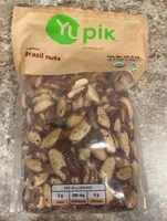 Mängden socker i Organic Brazil nuts