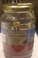 Mängden socker i Miele di castagno biologico