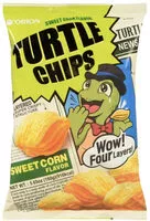 Mängden socker i Orion Turtle Chips Corn Soup Flavour