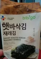 Mängden socker i Savoryroasted korean seawed