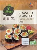 Mängden socker i Roasted seaweed for wrap & roll