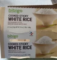 Mängden socker i Cooked Sticky White Rice