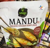 Mängden socker i Mandu bulgogui chicken dumplings