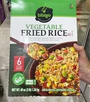 Mängden socker i Vegetable fried rice