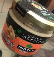 Mängden socker i crema de cacahuate Mister