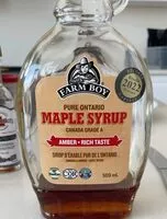 Mängden socker i Pure Ontario Maple Syrup