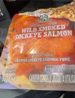 Mängden socker i Wild smoked sockeye salmon