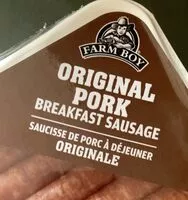 Mängden socker i Original Pork Breakfast Sausage
