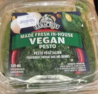 Mängden socker i Vegan pesto