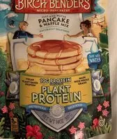 Mängden socker i Pancake & waffle plant protein