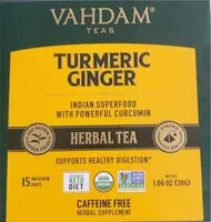 Mängden socker i Turmeric Ginger Herbal Tea