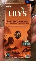 Mängden socker i Salted Caramel Extra Dark Chocolate Bar