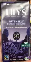 Mängden socker i Dark chocolate
