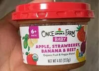 Mängden socker i Apple, Strawberry, Banana & Beet