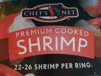 Mängden socker i Cooked shrimp