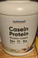Mängden socker i casein protein