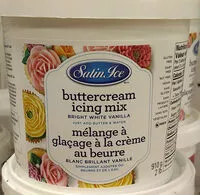 Mängden socker i Bright White Vanilla Buttercream Icing Mix