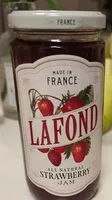 Mängden socker i Lafond All natural strawberry jam