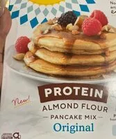 Mängden socker i Protein almond flour pancake mix