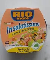 Mängden socker i Corn tuna Salad insalatissime