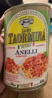 Mängden socker i Anelli in tomato sauce