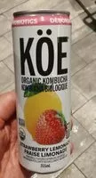 Mängden socker i Koë Kombucha