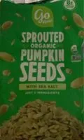 Mängden socker i Sprouted Organic Pumpkin Seeds