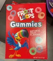 Mängden socker i Froot loops gummies