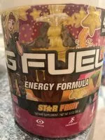 Mängden socker i Gfuel - starfruit