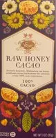 Mängden socker i 100% cacao raw honey