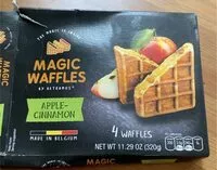 Mängden socker i Magic Waffles - Apple-Cinnamon