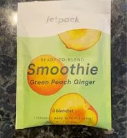 Mängden socker i Ready-To-Blend Smoothie Green Peach Ginger