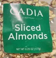 Mängden socker i Sliced Almonds