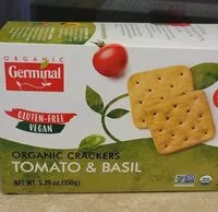 Mängden socker i Tomate and basil crackers