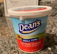 Mängden socker i Cottage cheese