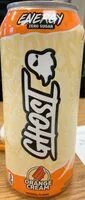 Mängden socker i Ghost orange cream