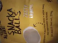 Mängden socker i Zesty Lemon Snack Balls