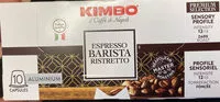 Mängden socker i Espresso barista ristretto