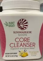 Mängden socker i Core cleanser