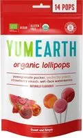 Mängden socker i Yummy earth strawberry pops