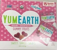 Mängden socker i Gummy Fruits