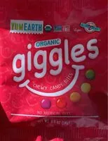 Mängden socker i Giggles chewy candy bites