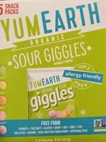 Mängden socker i Sour giggles